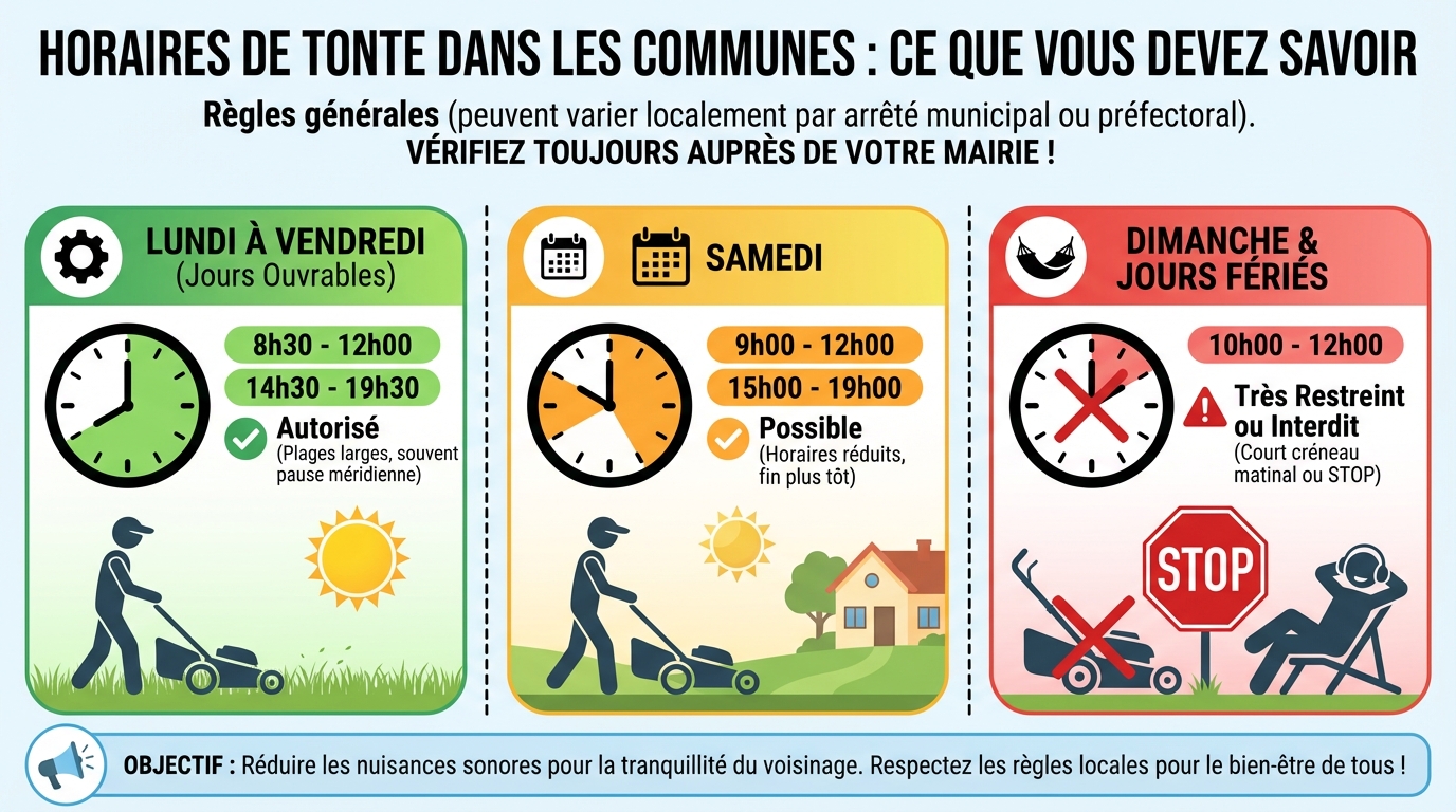 Les règles par commune