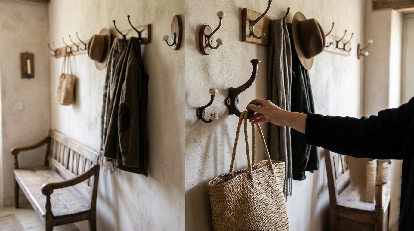 Le guide ultime des patères murales pour votre maison