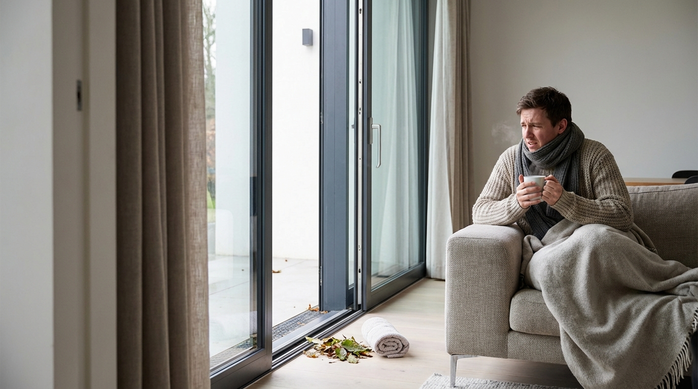 Les inconvénients des baies vitrées à galandage