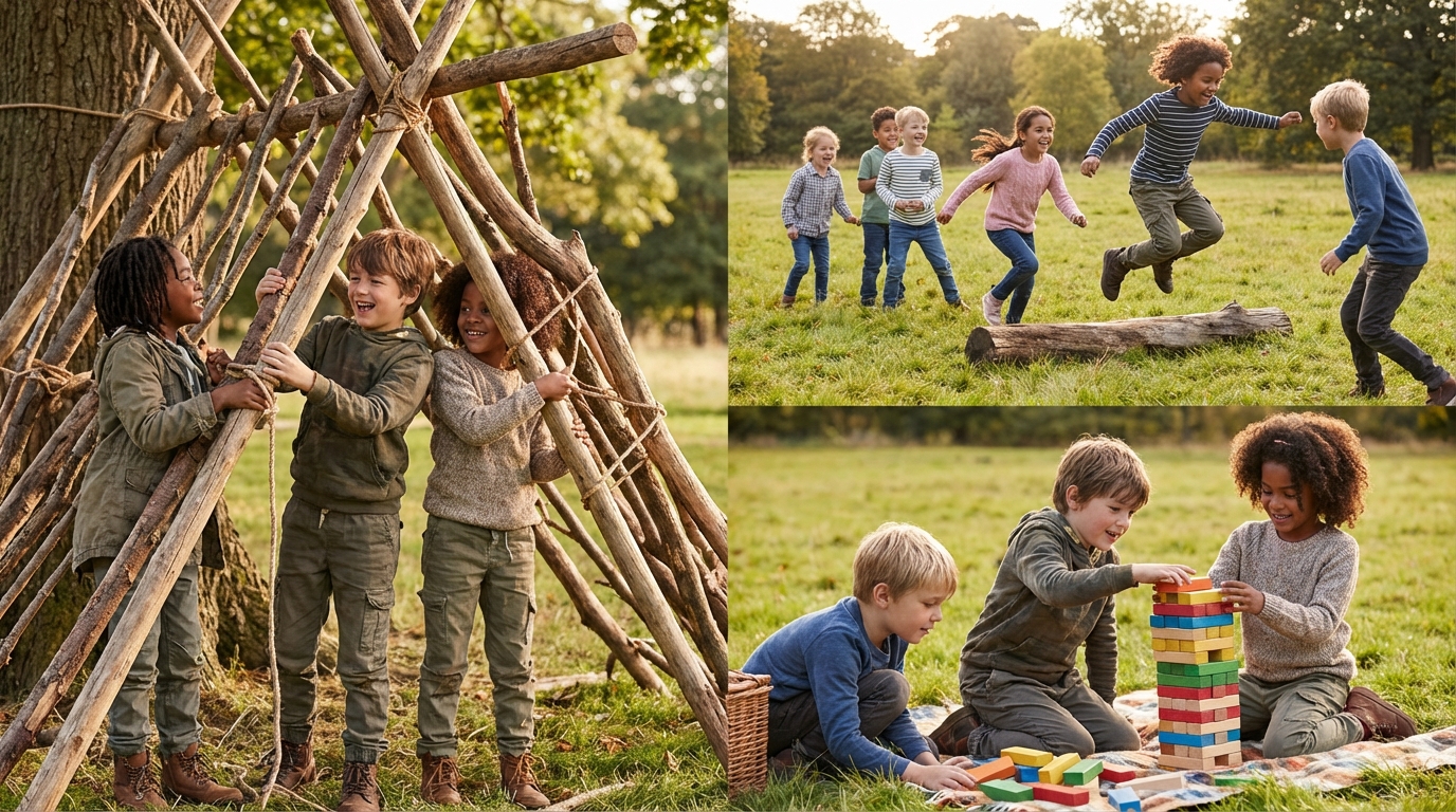 Les meilleurs jeux d'extérieur pour les 6-12 ans