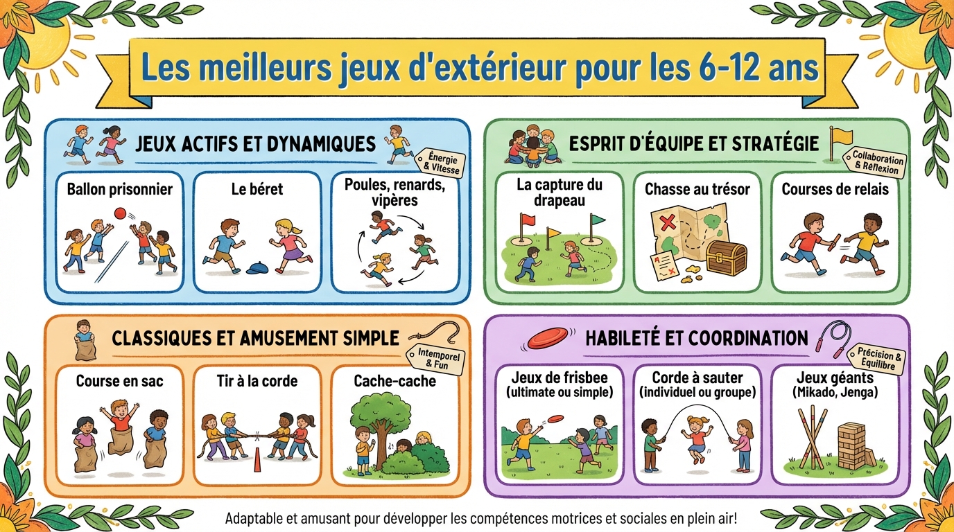 Top 10 des jeux d'extérieur pour animer vos activités