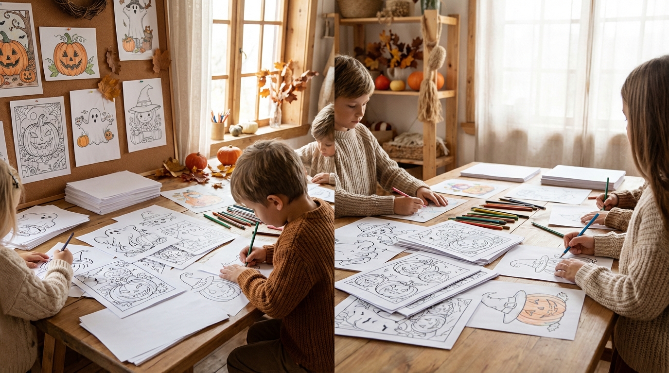 Les plus beaux dessins halloween à imprimer pour vos enfants