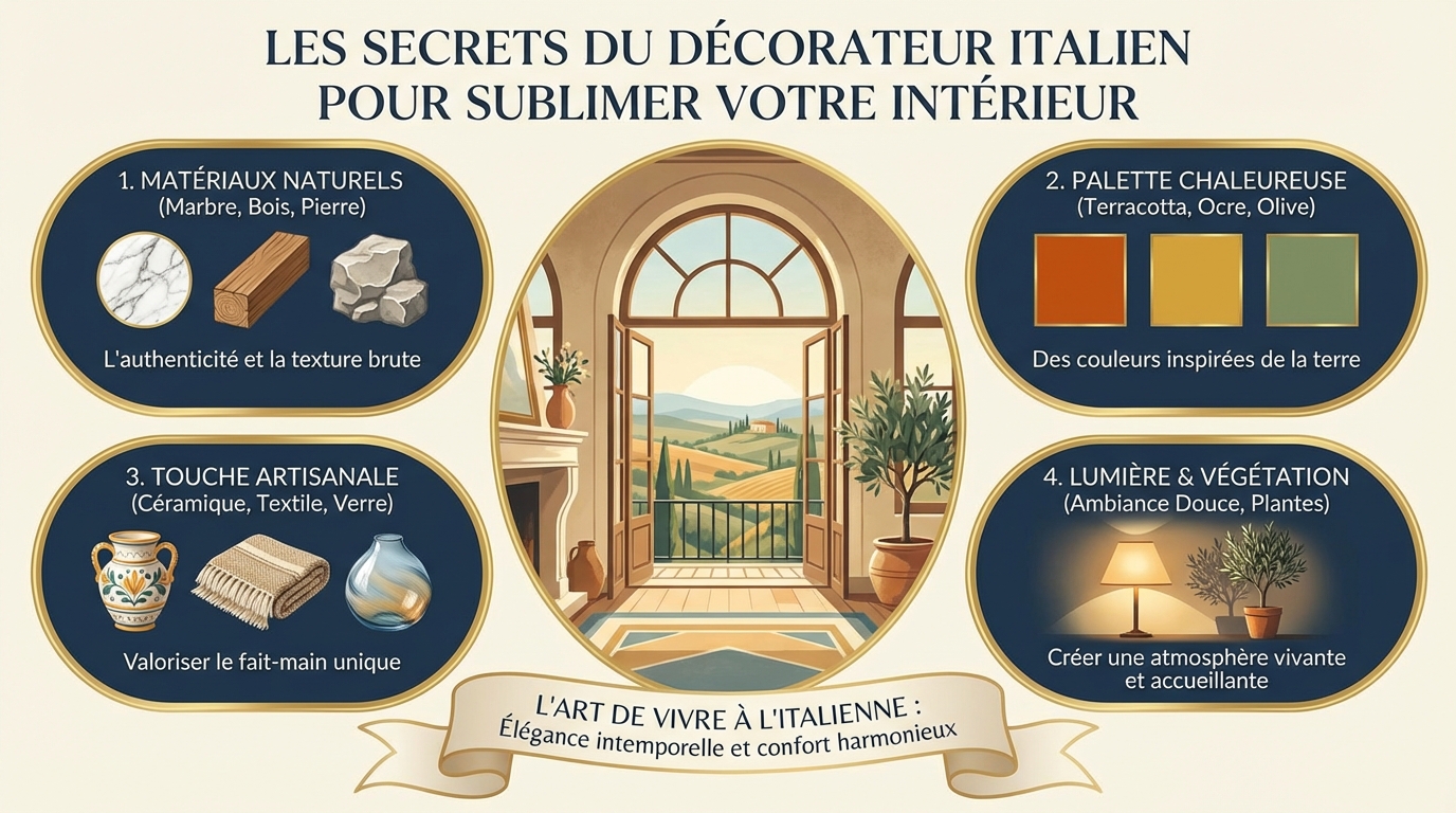 Les secrets du décorateur italien pour sublimer votre intérieur 1 Tendances actuelles du design italien