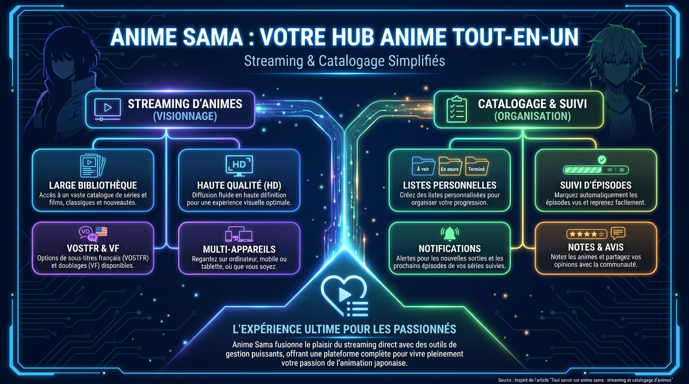 Comment accéder à Anime Sama ?