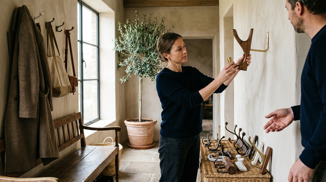 Choisir la patère murale parfaite pour votre intérieur
