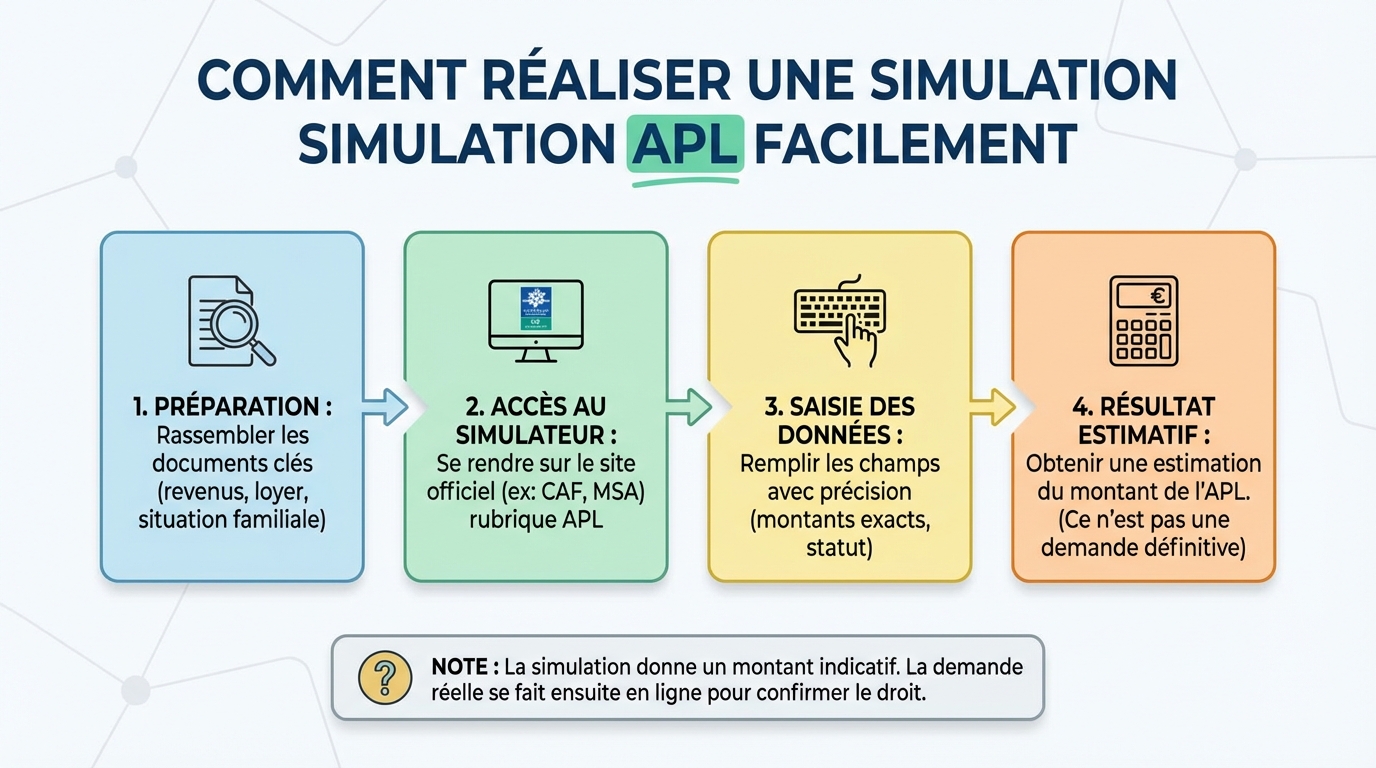 Comment réaliser une simulation APL ?