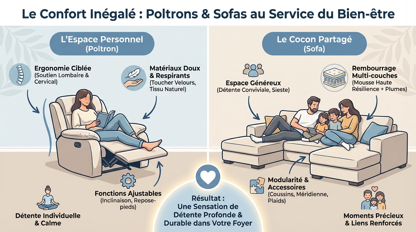 Comment choisir le bon poltron ou sofa ?