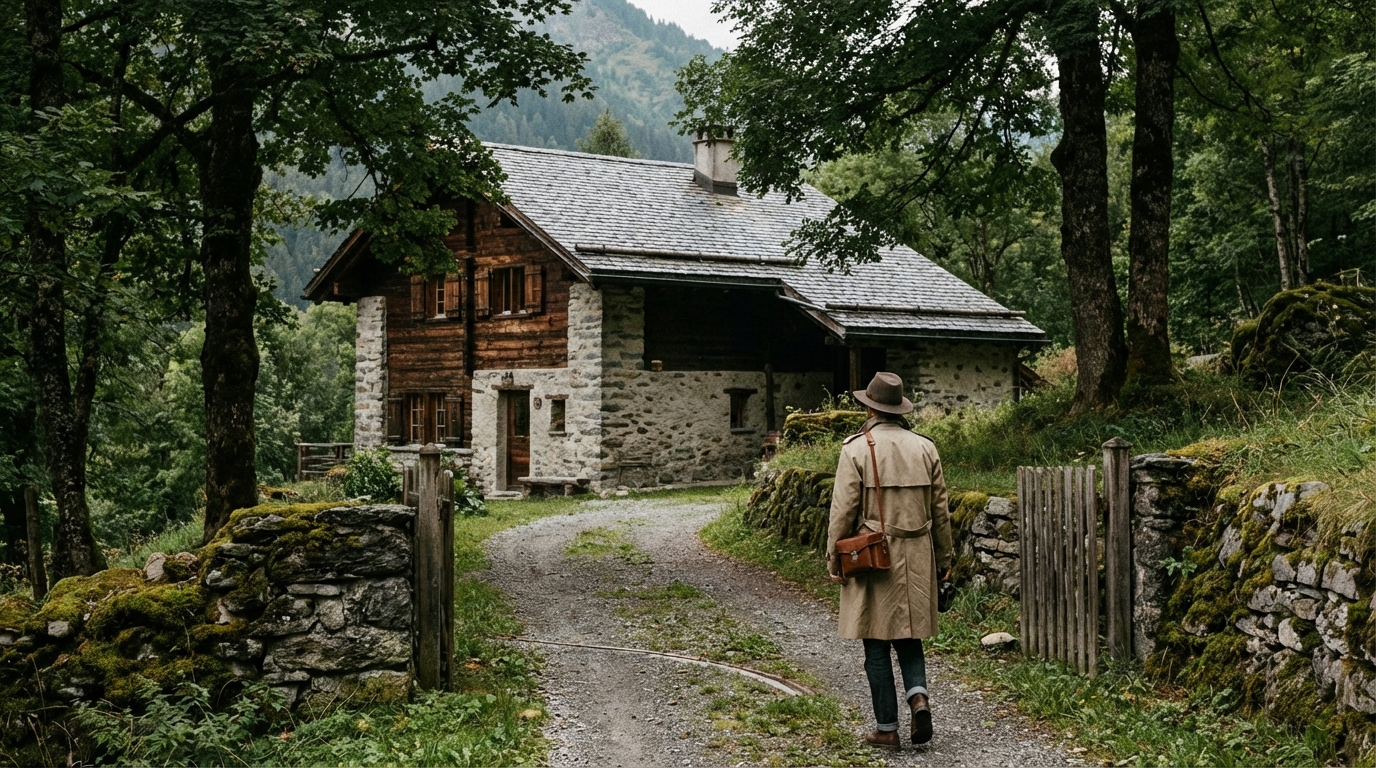 La maison d'alain delon en suisse : un trésor caché