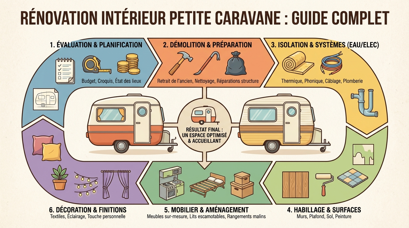 Idées de décoration pour votre caravane