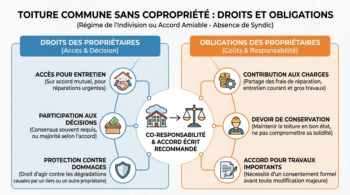 Partage des frais et travaux