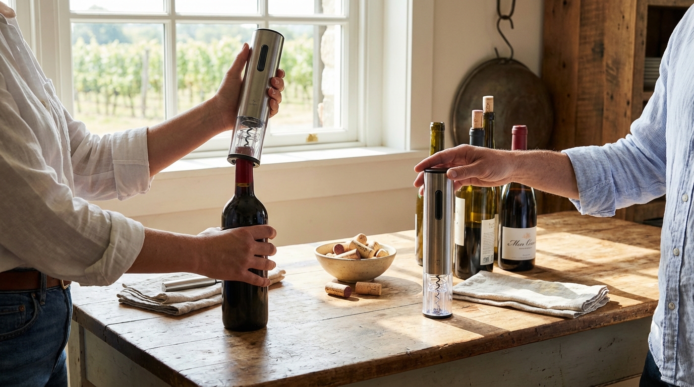 Tout savoir sur le tire bouchon électrique : guide d'achat