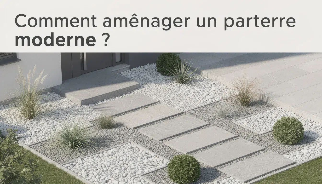 Comment aménager un parterre moderne ?