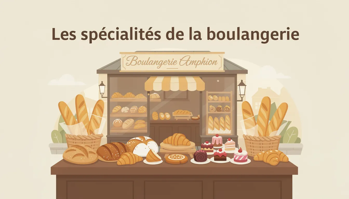 Les spécialités de la boulangerie