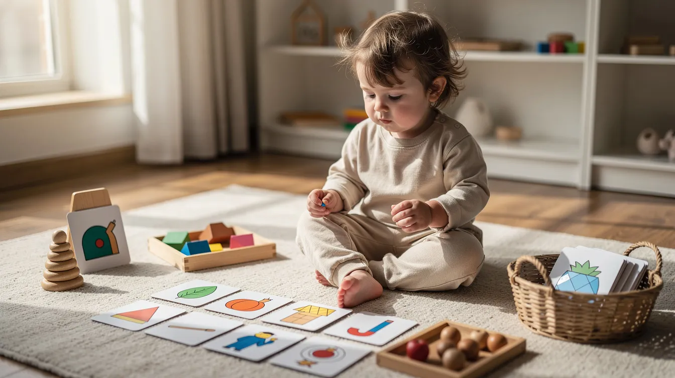 Activités montessori à imprimer pour les enfants de 2 ans