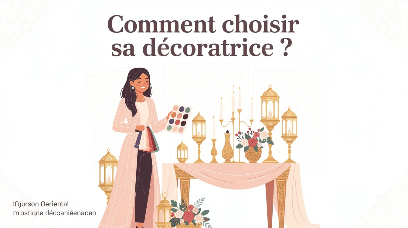Comment choisir une décoratrice mariage oriental idéale 1 Comment choisir sa décoratrice ?