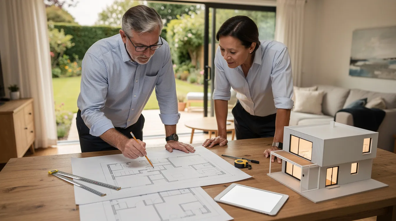 Comment réaliser un plan d'extension de maison de 20m²