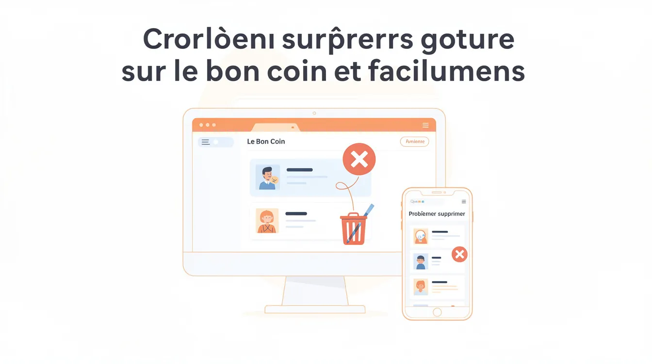 Comment supprimer une annonce sur le bon coin facilement 1 Problèmes fréquents et solutions
