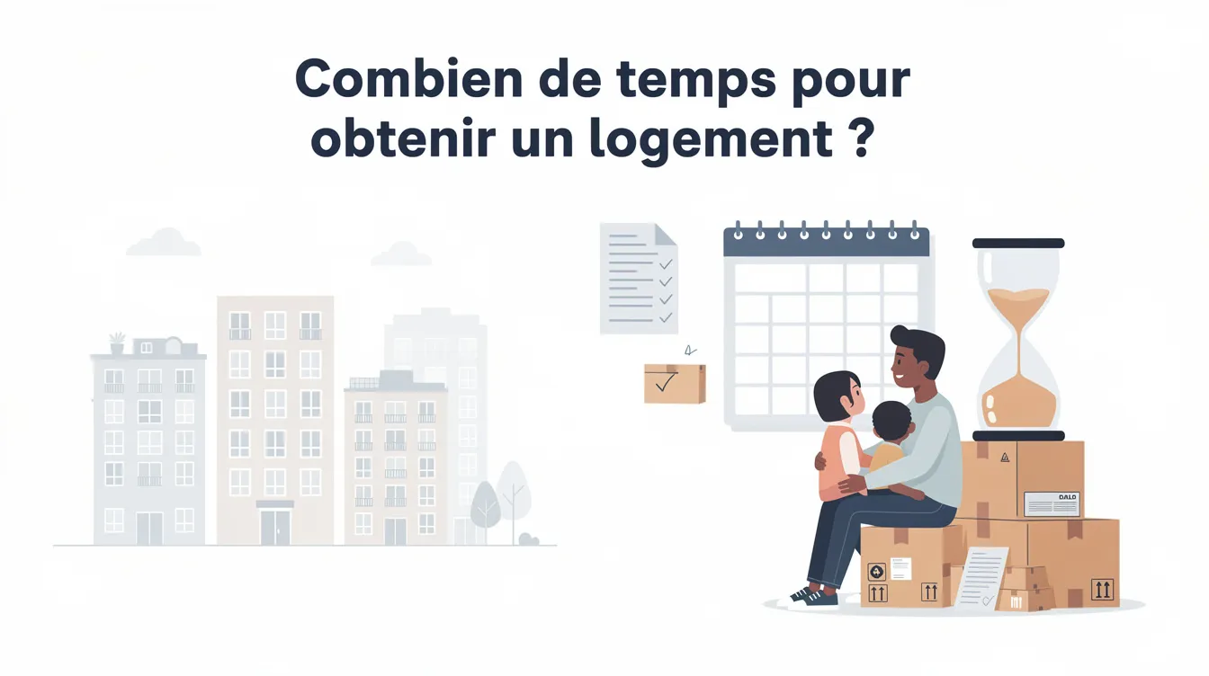 Combien de temps pour obtenir un logement ?