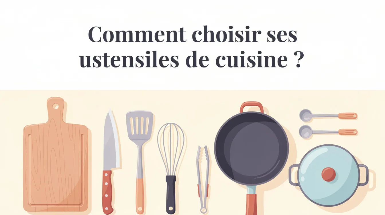 Les indispensables : votre liste d'ustensiles de cuisine 1 Comment choisir ses ustensiles de cuisine ?