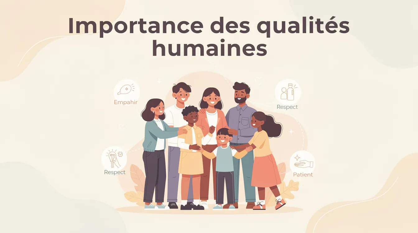 Les qualités humaines : liste complète et exemples pratiques 1 Importance des qualités humaines