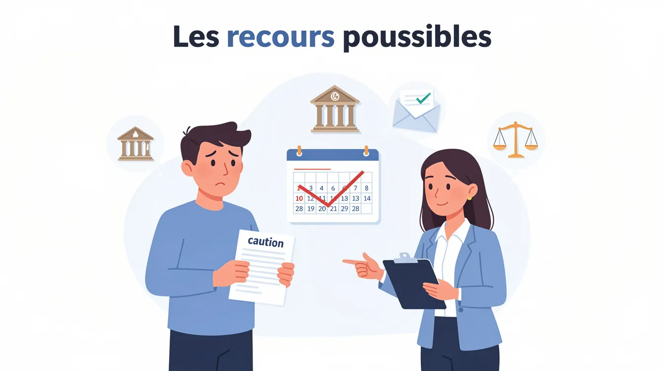 Que faire si le délai de restitution de la caution est dépassé ? 1 Les recours possibles