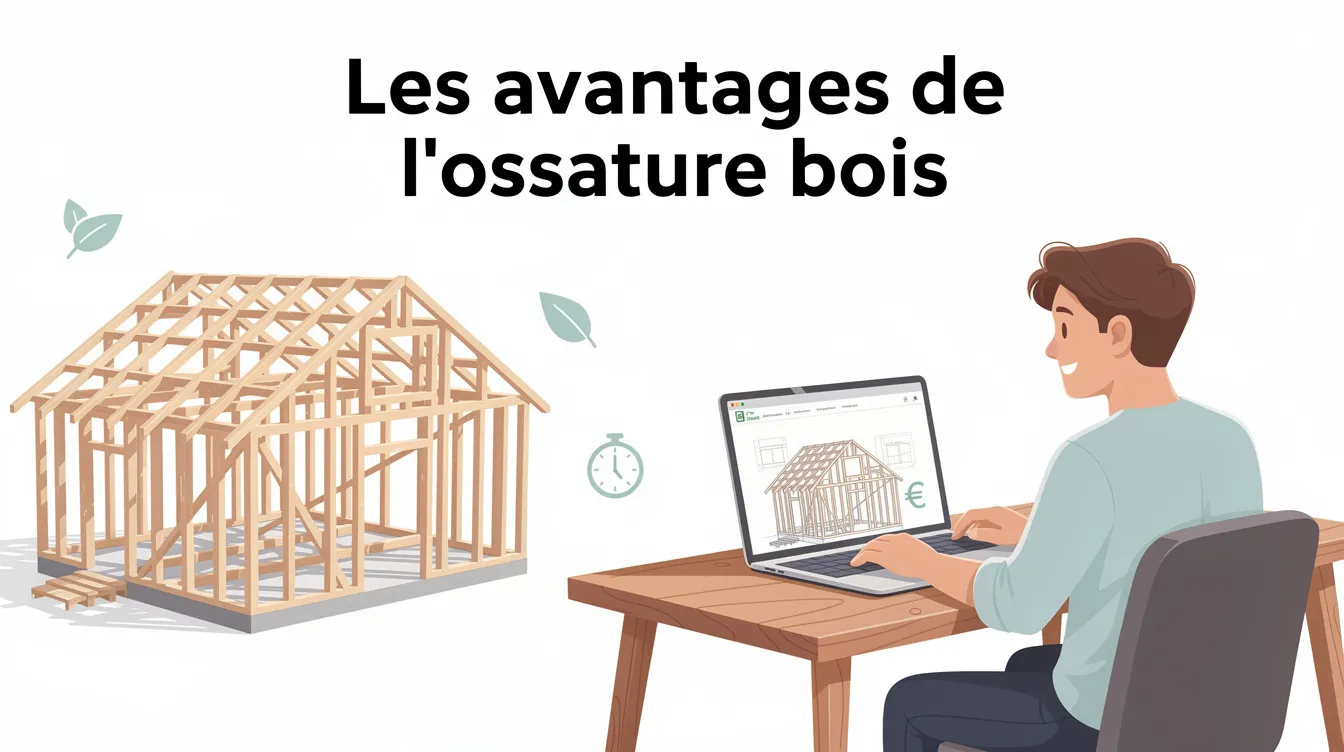Les avantages de l'ossature bois
