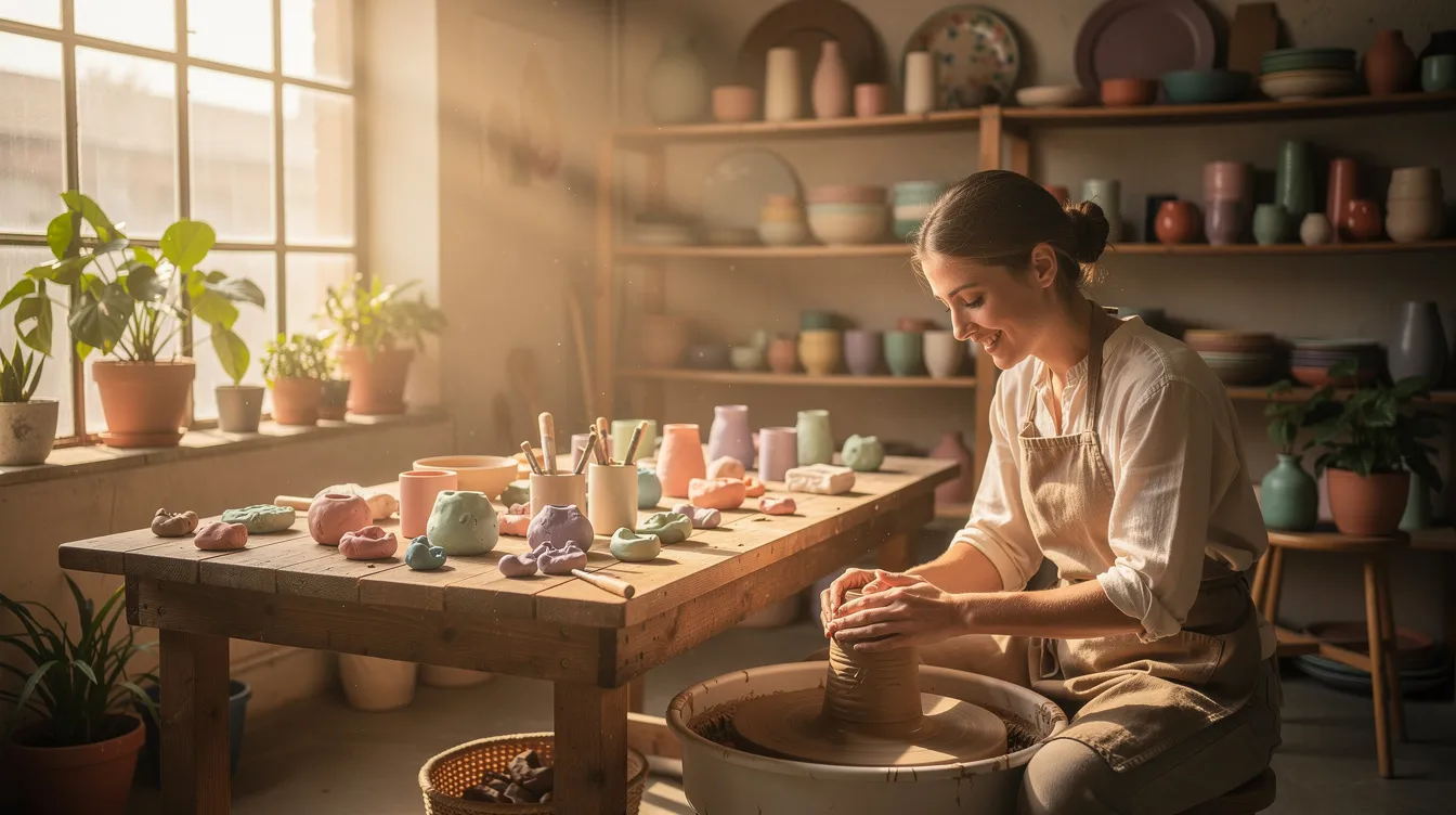 Idées de poterie pour débutants : 15 créations faciles à réaliser