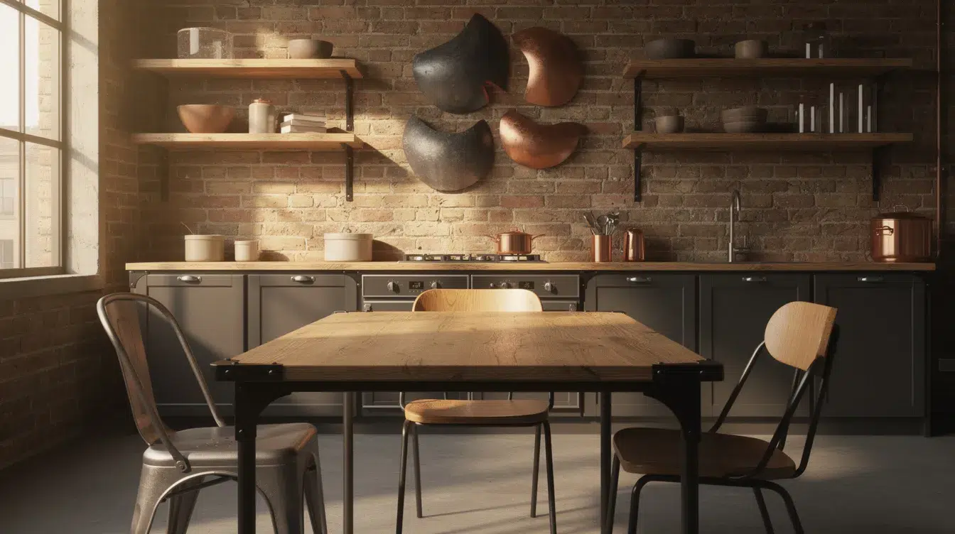 Déco murale cuisine industrielle : 7 idées originales