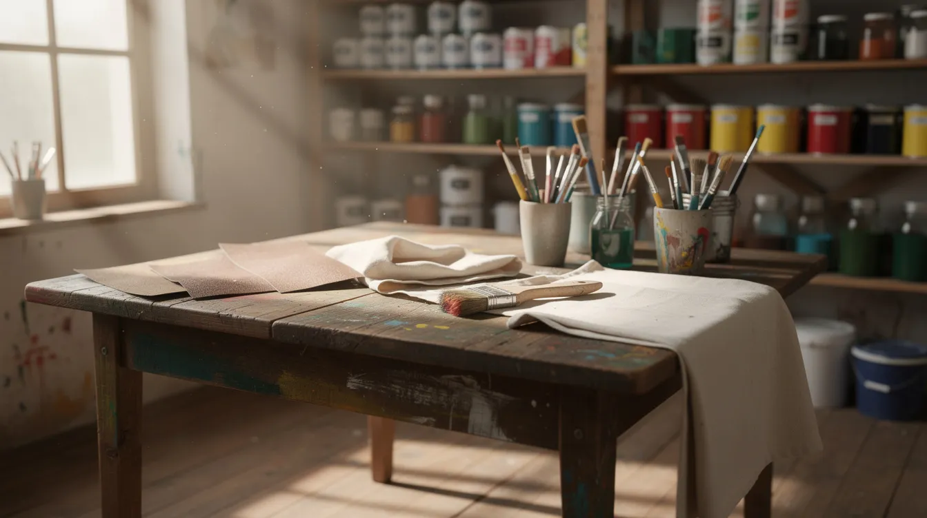 Idées de couleur pour repeindre une table en bois 1 Préparation avant de repeindre