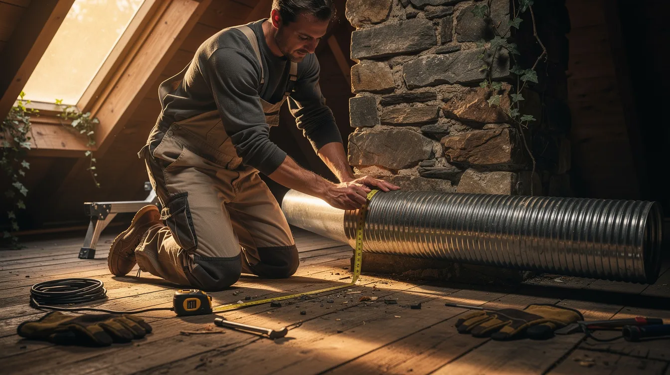 Tubage cheminée dans conduit existant : guide pratique 1 Peut-on tuber soi-même ?