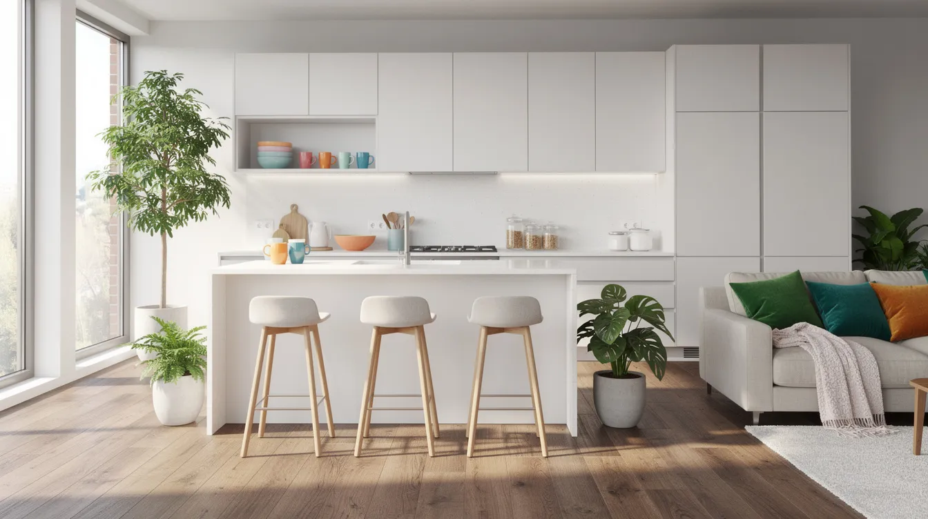 Cuisine ouverte sur salon 25m² : 10 astuces pour un aménagement réussi